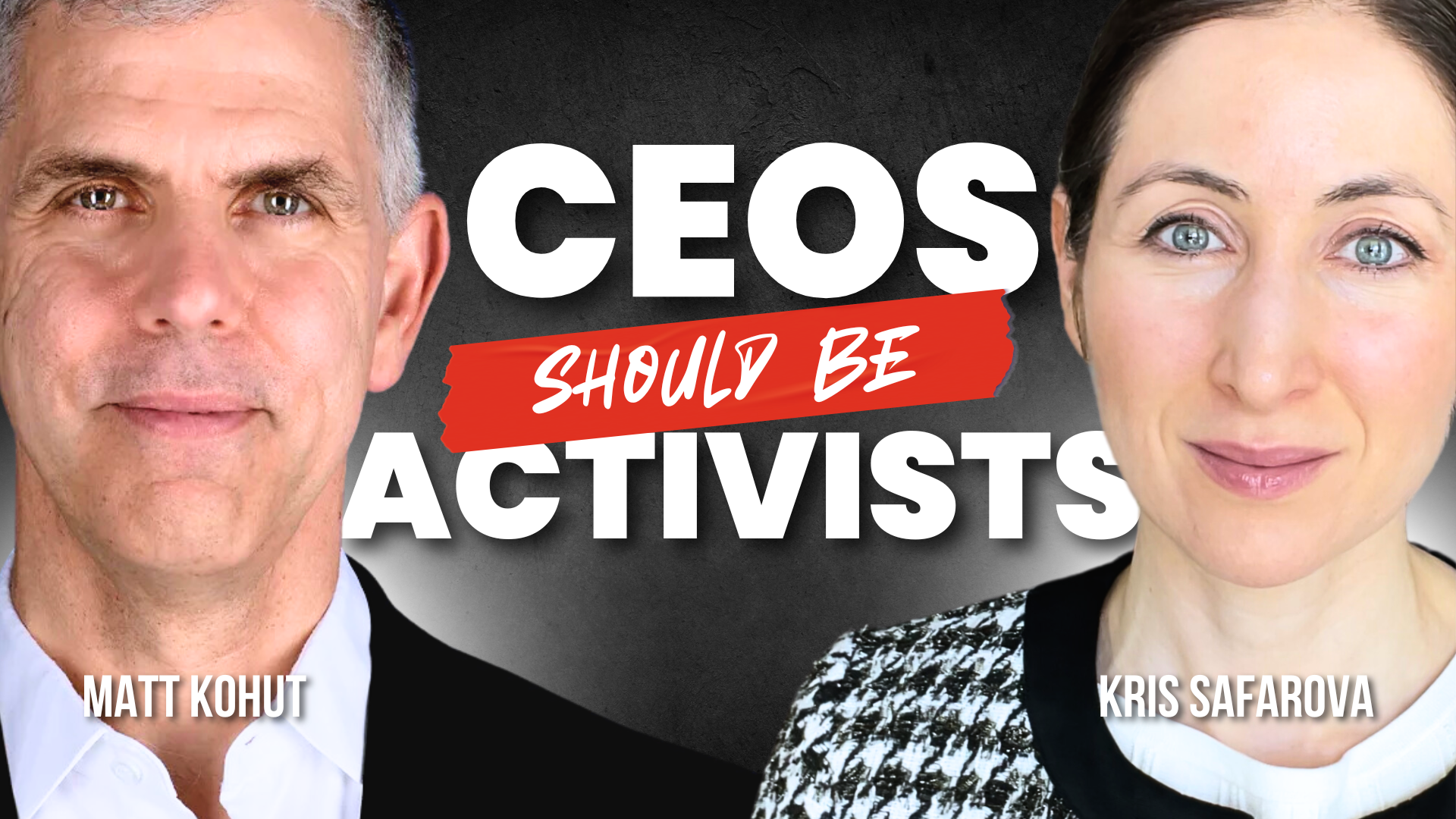 Matt Kohut on When Should CEOs Speak Out on Political and Social Issues