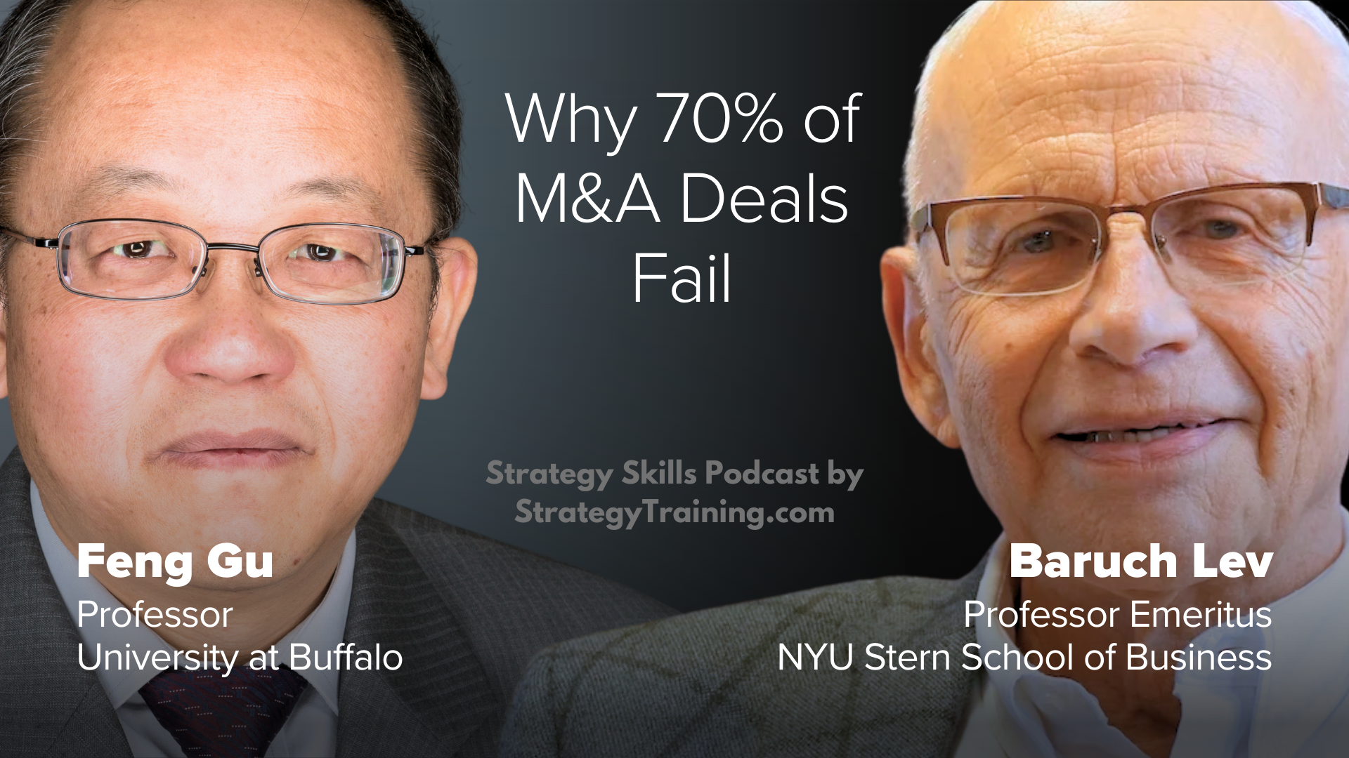 Baruch Lev and Feng Gu on Why 70% of Deals Fail and the Scorecard for Predicting Success