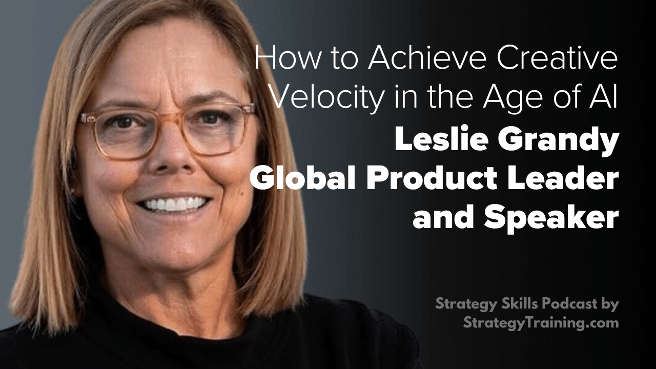 Award-winning Author Leslie Grandy on How to Achieve Creative Velocity in the Age of GenAI