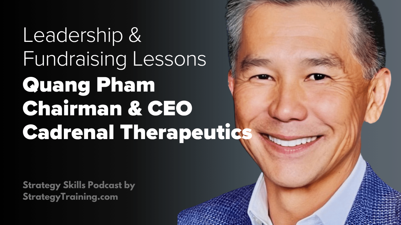 From Refugee to U.S. Marine pilot to NASDAQ-listed biotech CEO | Leadership & Fundraising Lessons with Quang Pham