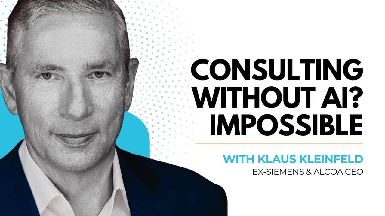 Klaus Kleinfeld on AI, Energy & Leading at the Highest Level